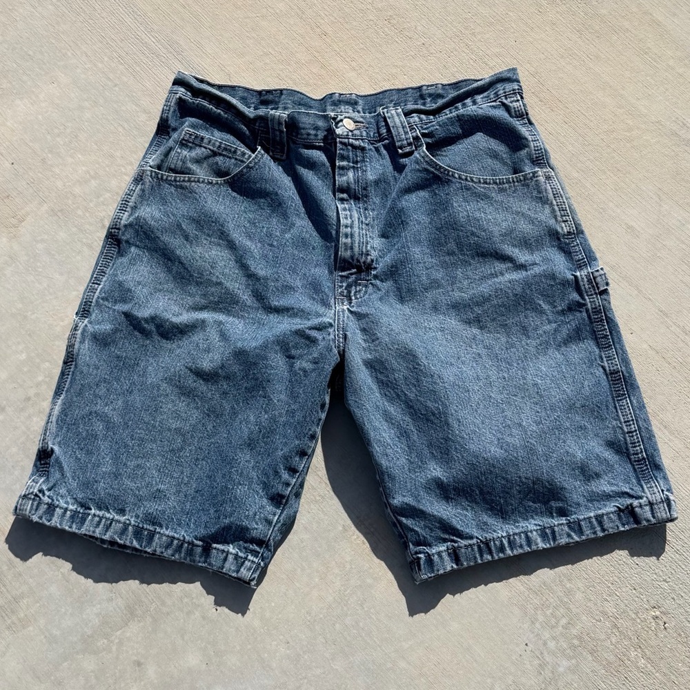 WRANGLER Men's Jean CARPENTER Shorts JORTS 34 VINTAGE